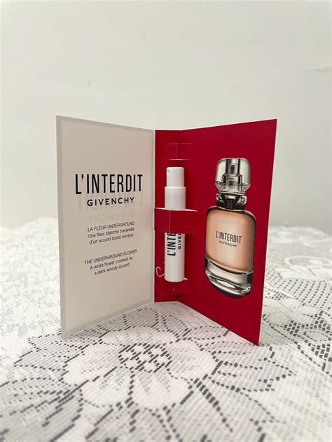 givenchy l'interdit new|Givenchy l'interdit sample.